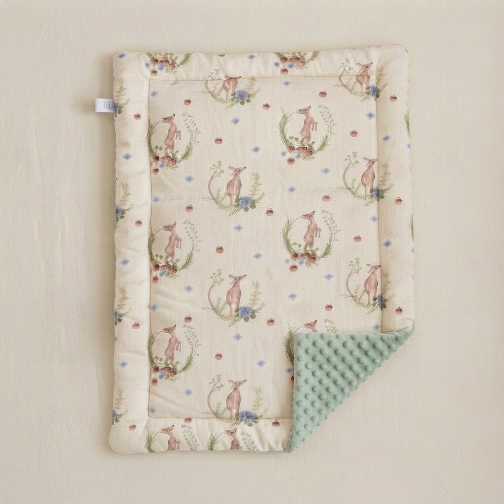 Linen Baby Changing Mat – Cushioned — Antique Lace