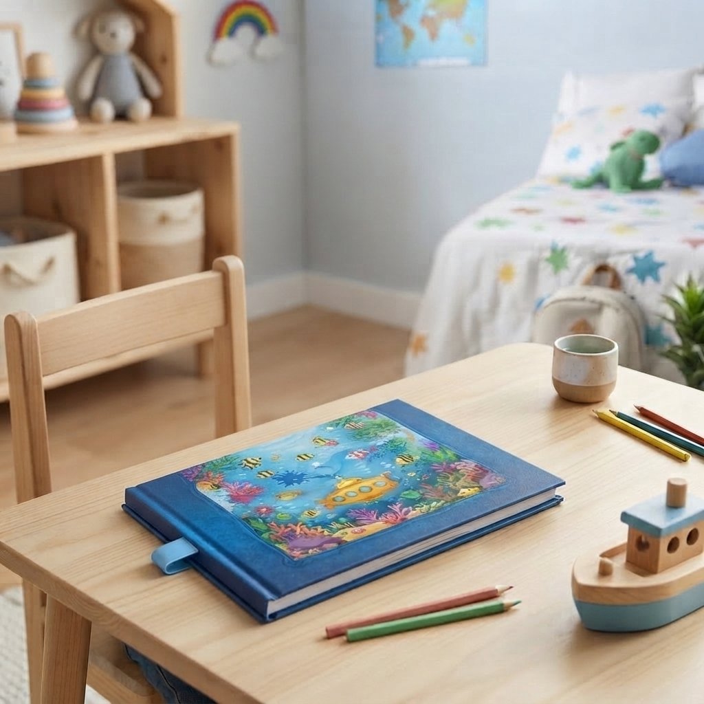 Water Painting Book – Mess-Free Colouring — Underwater World