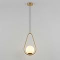 Nordic Gold Minimalist Pendant Light