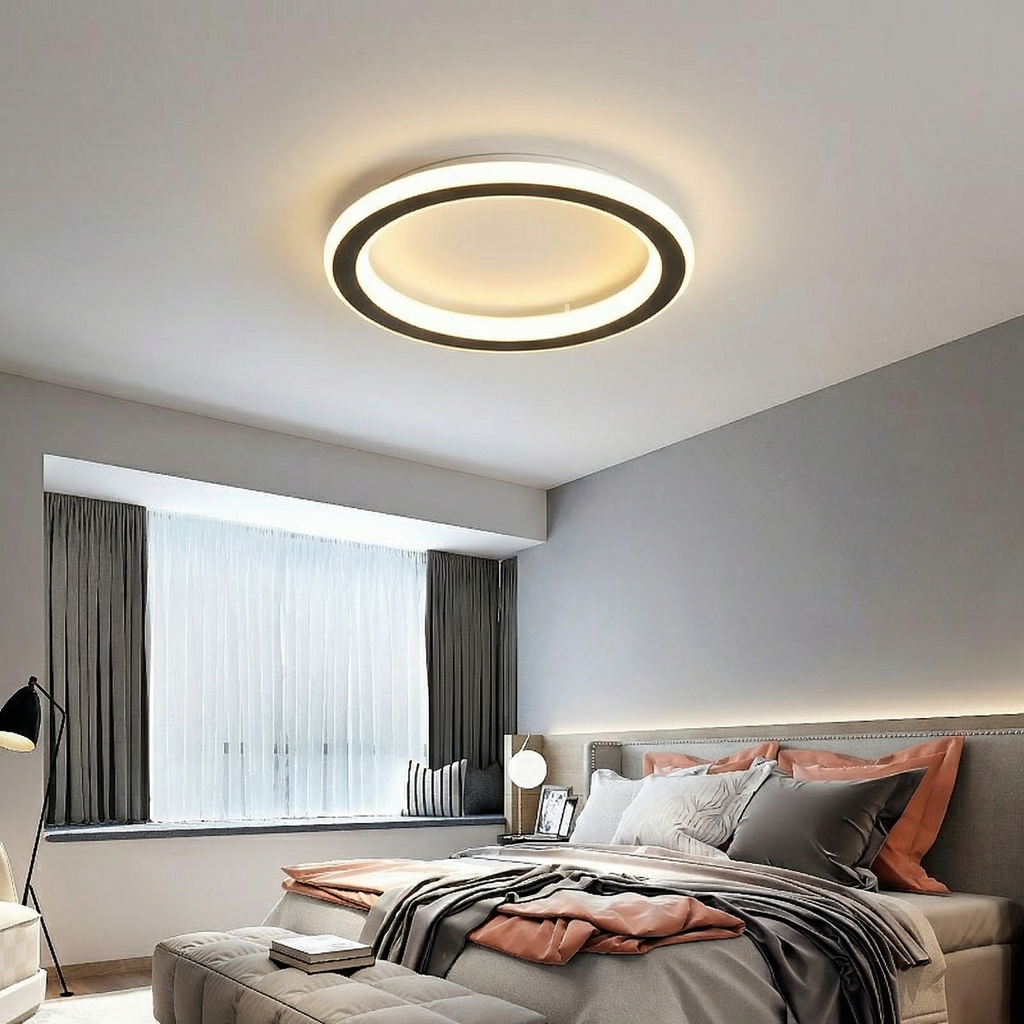 Modern Minimalist Flush Mount Lamp