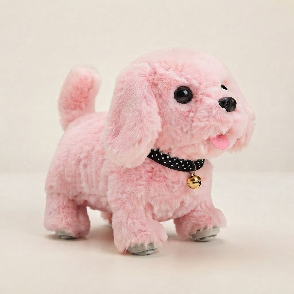 Walking Plush Robot Puppy with Sounds — E
