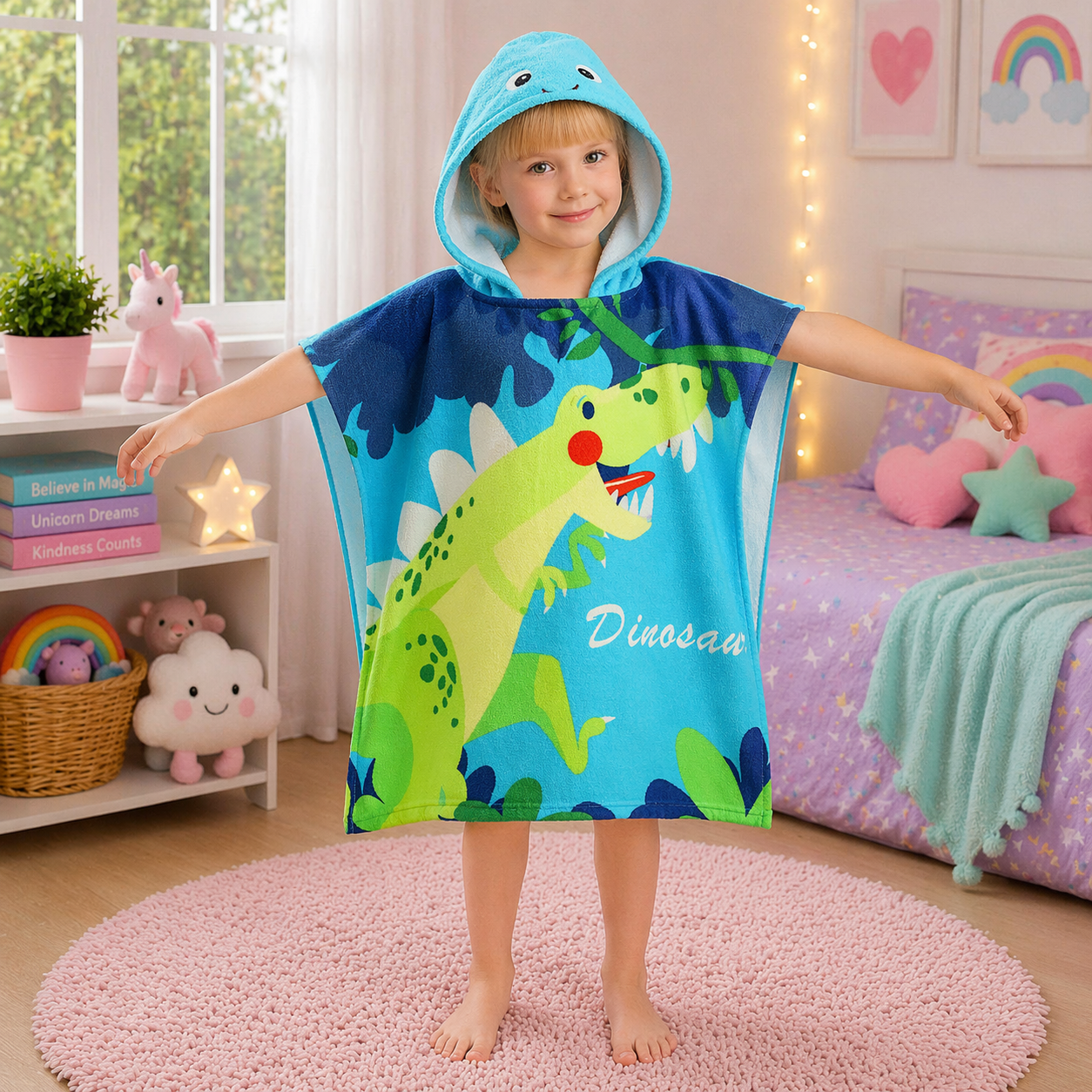 Kids Hooded Bath Towel
