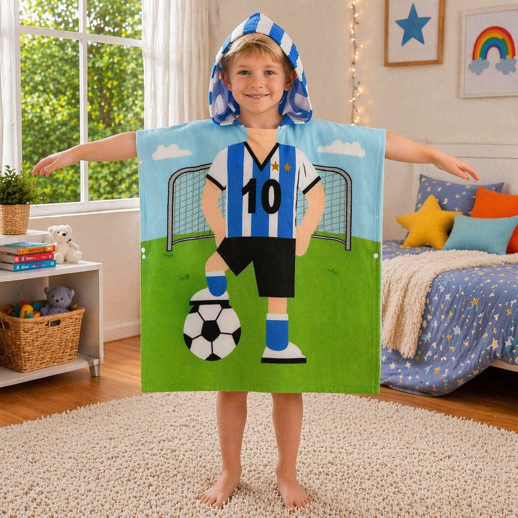 Kids Hooded Bath Towel