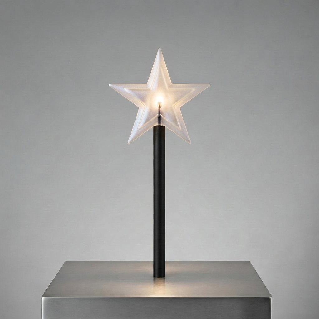 Star LED Garden Stake Lights, Set of 5 — Style 6