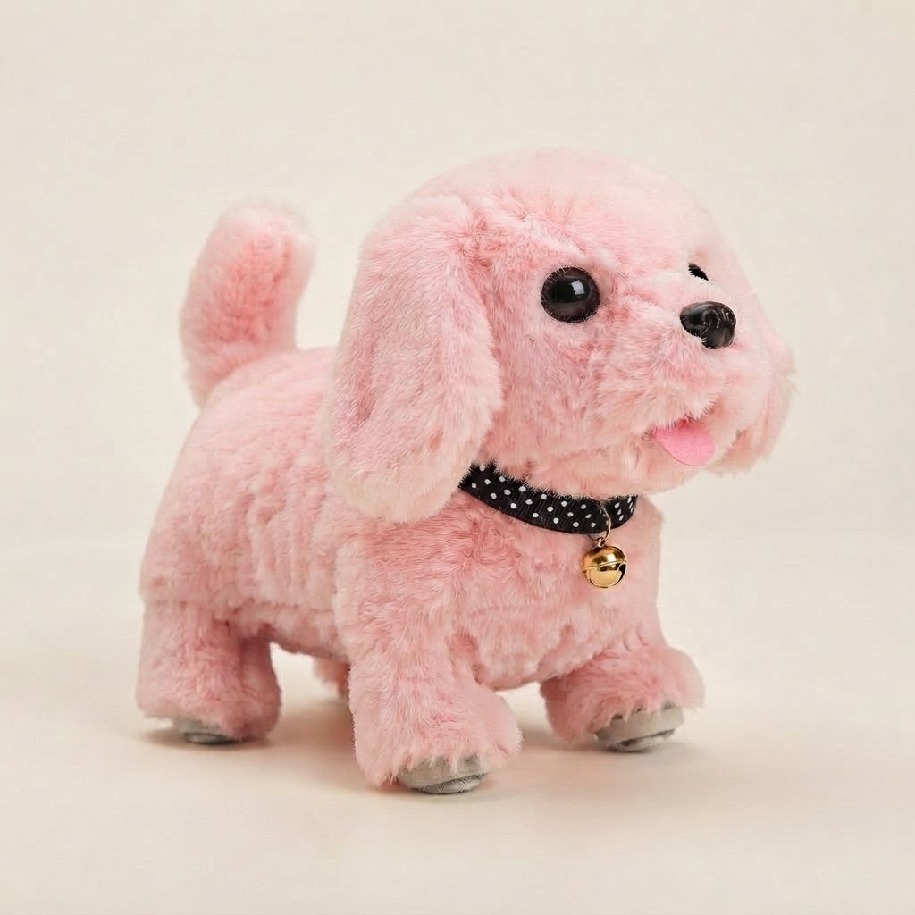 Walking Plush Robot Puppy with Sounds — F