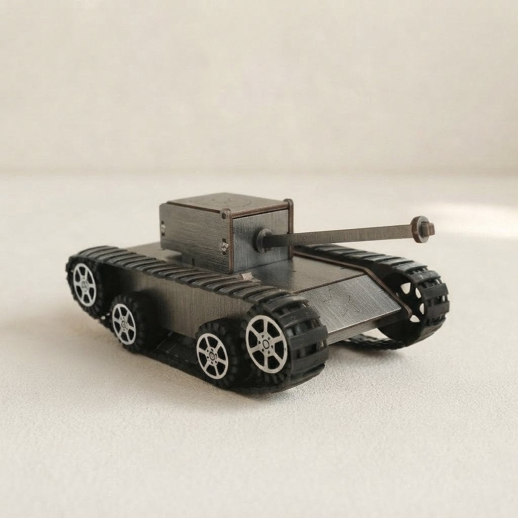 Wooden Wooden Stem Build Kit for Kids Build Kit for Kids — Tank