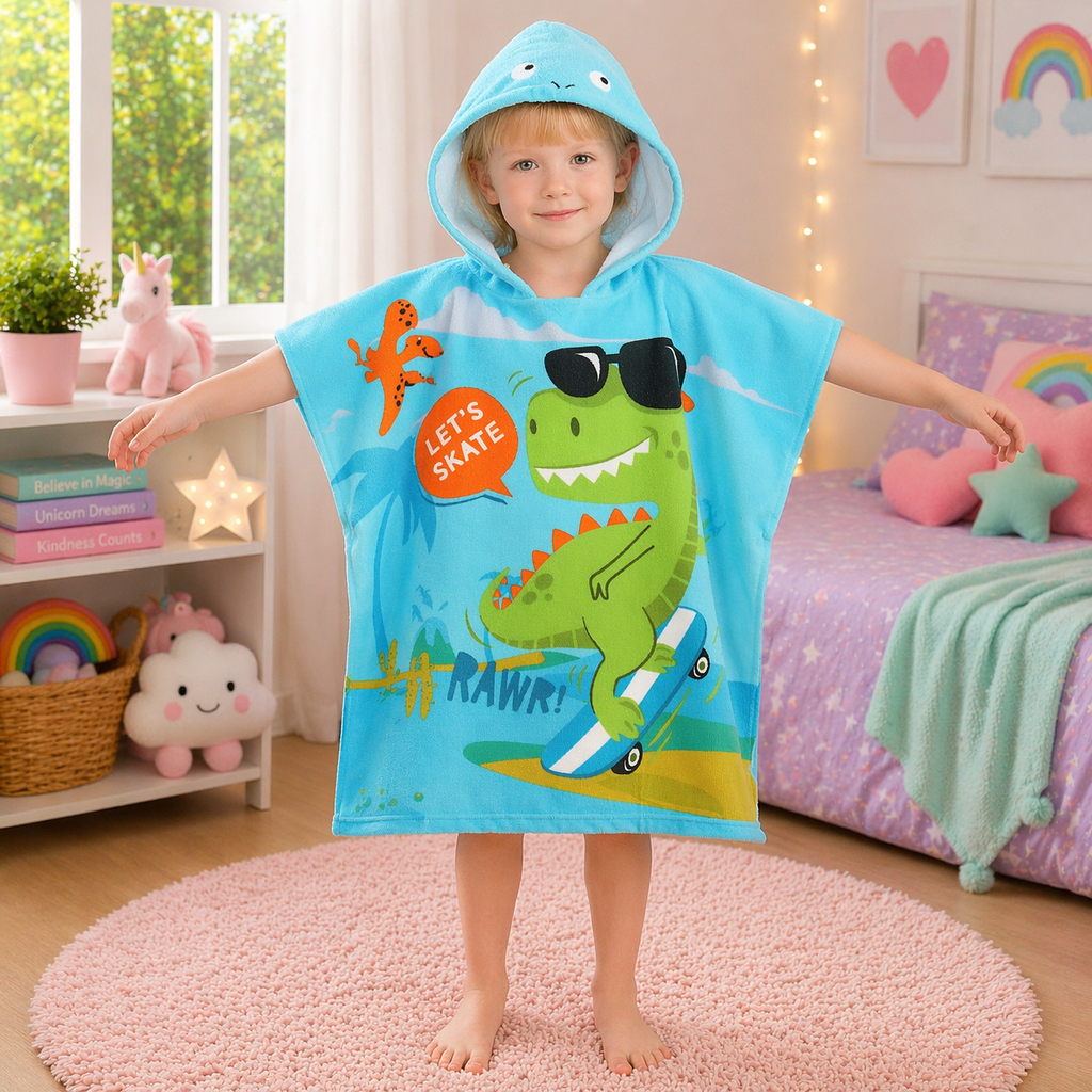 Kids Hooded Bath Towel