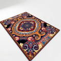Retro Ethnic Floor Rug for Living Room