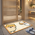 Cute Dog Bathroom Floor Mat