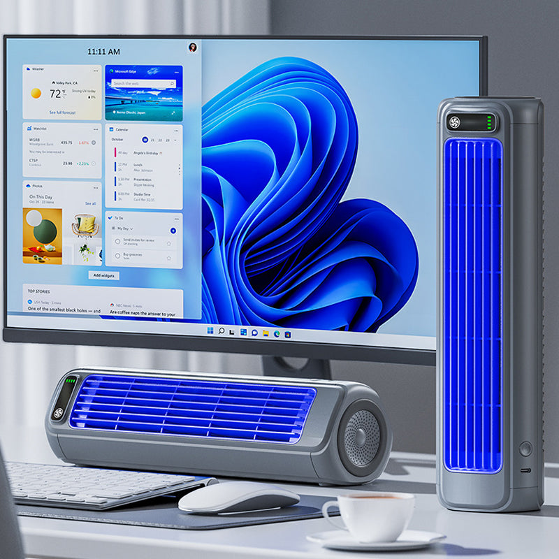 Aerium™ -  Rechargeable Portable Air Cooler -  Cooling Home Offices