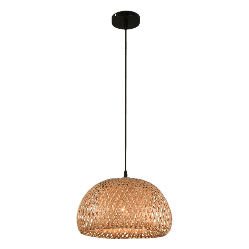Bamboro Handwoven Bamboo Hanging Light