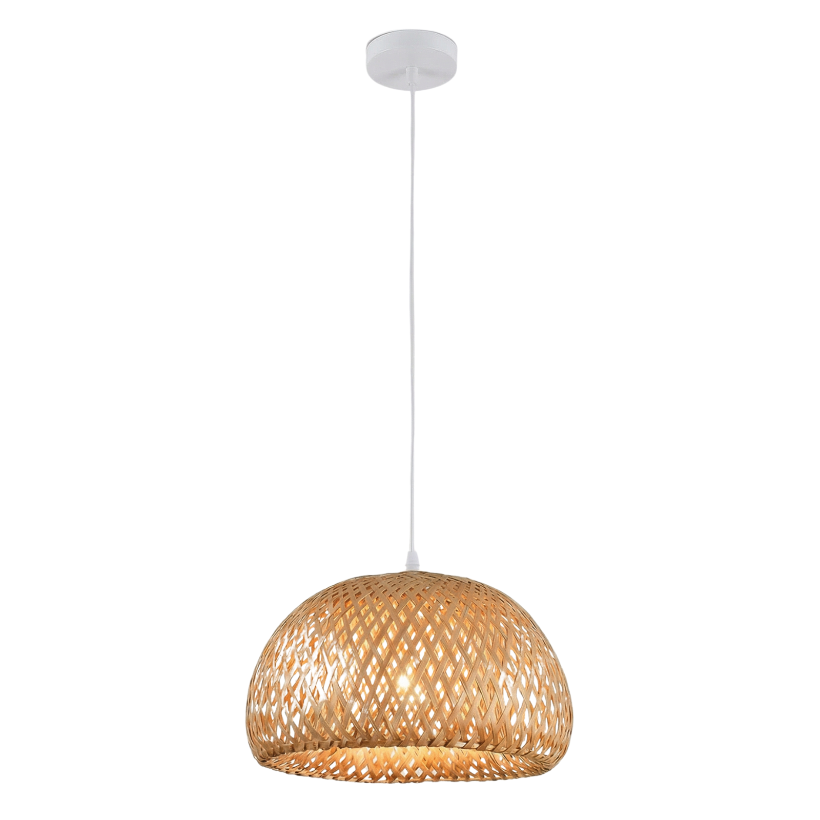 Bamboro Handwoven Bamboo Hanging Light