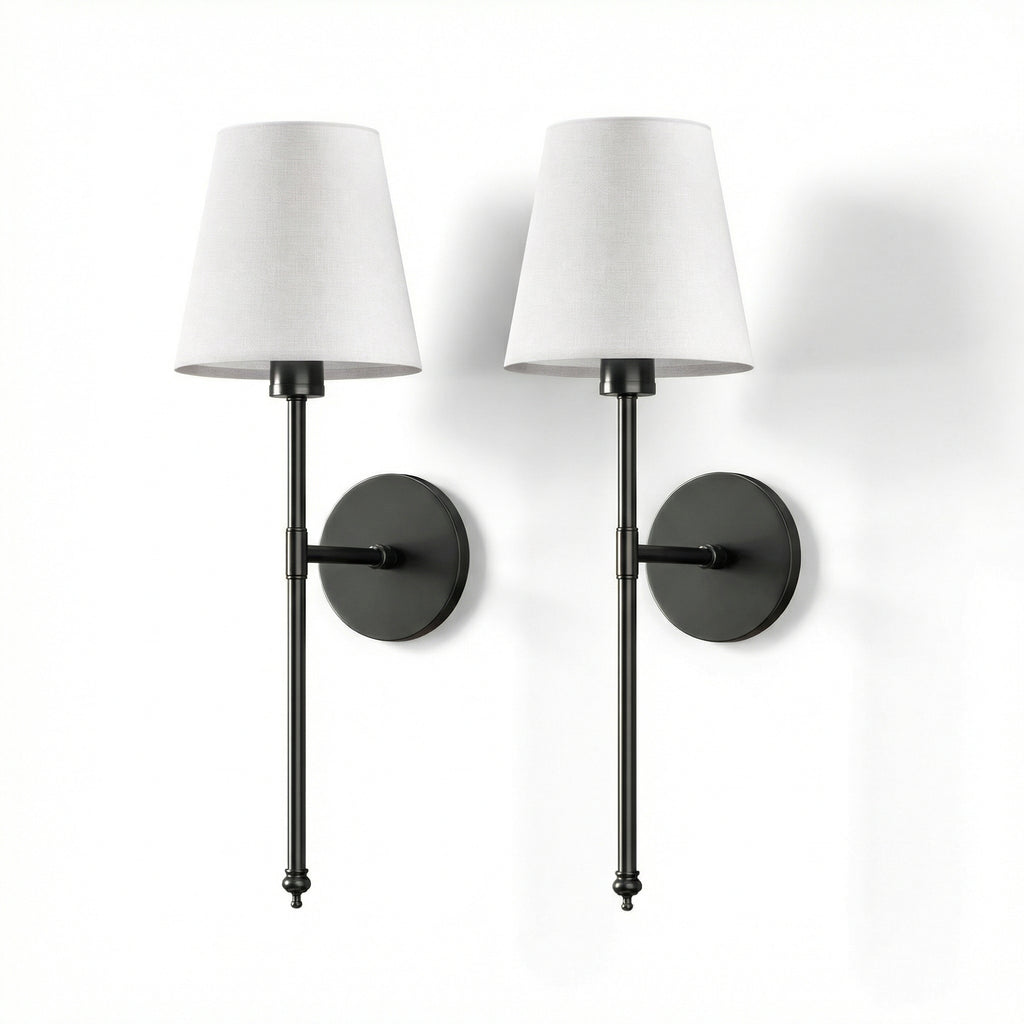 American Style Fabric Wall Lamp