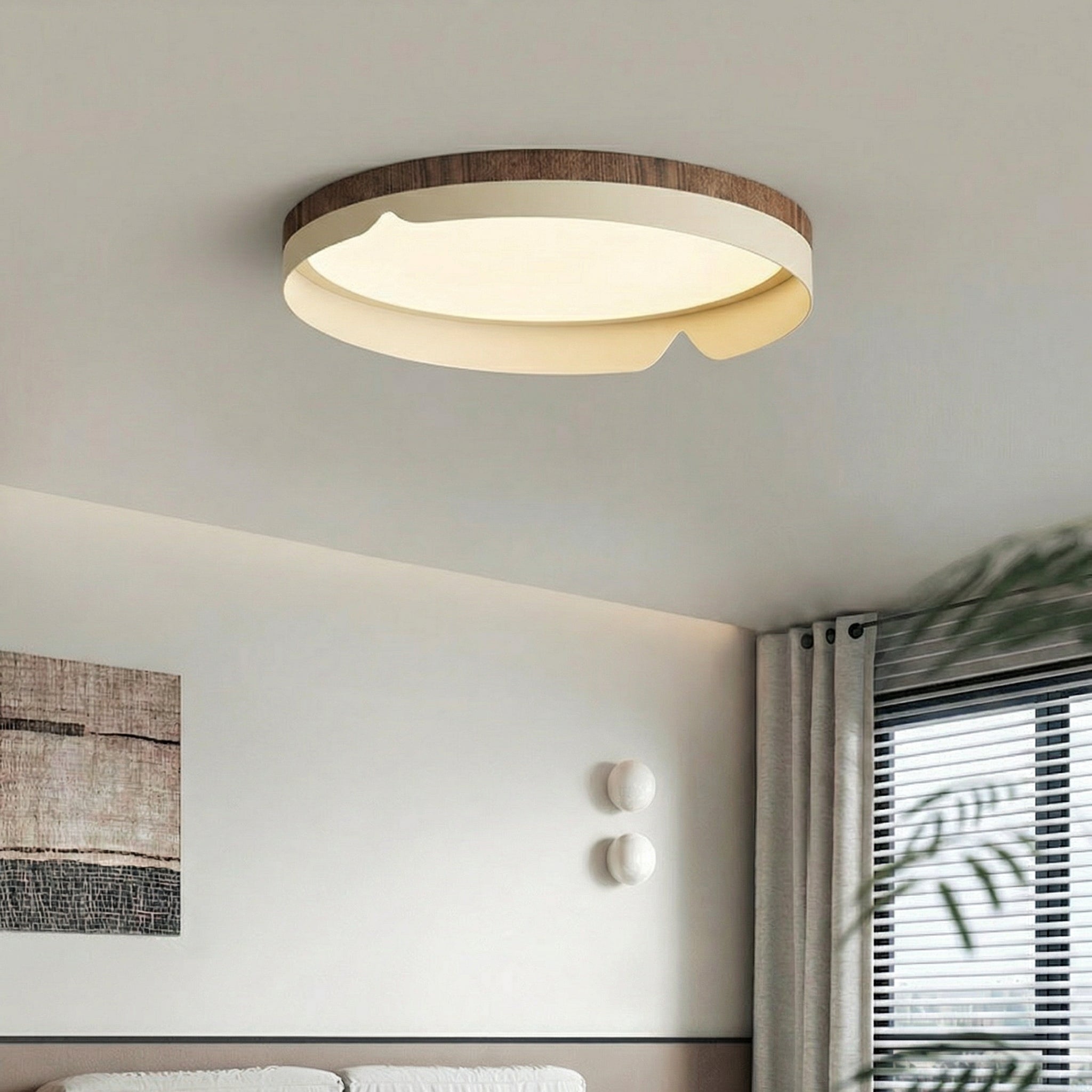 Modern Flush Mount Lamp