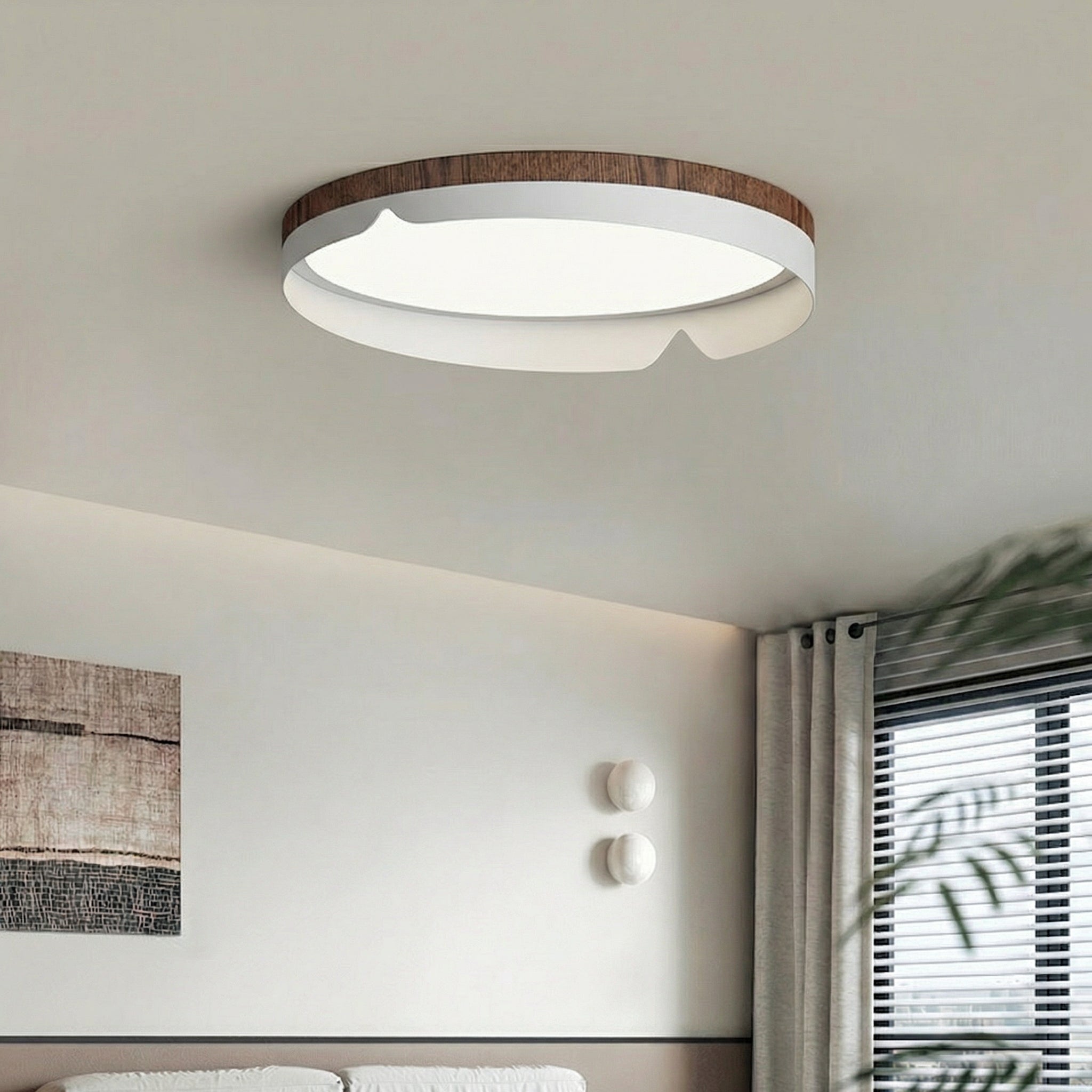 Modern Flush Mount Lamp