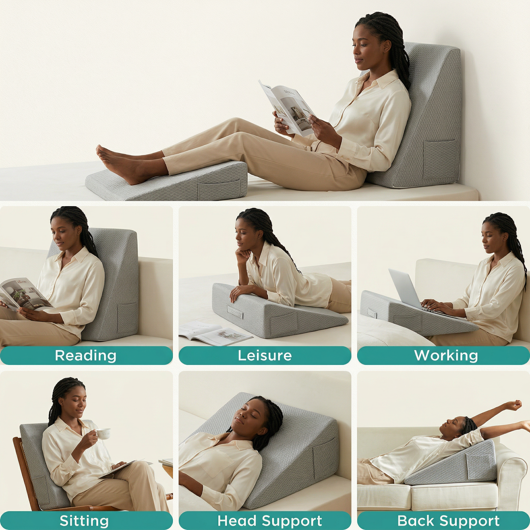 Wedge Pillow for Sleeping