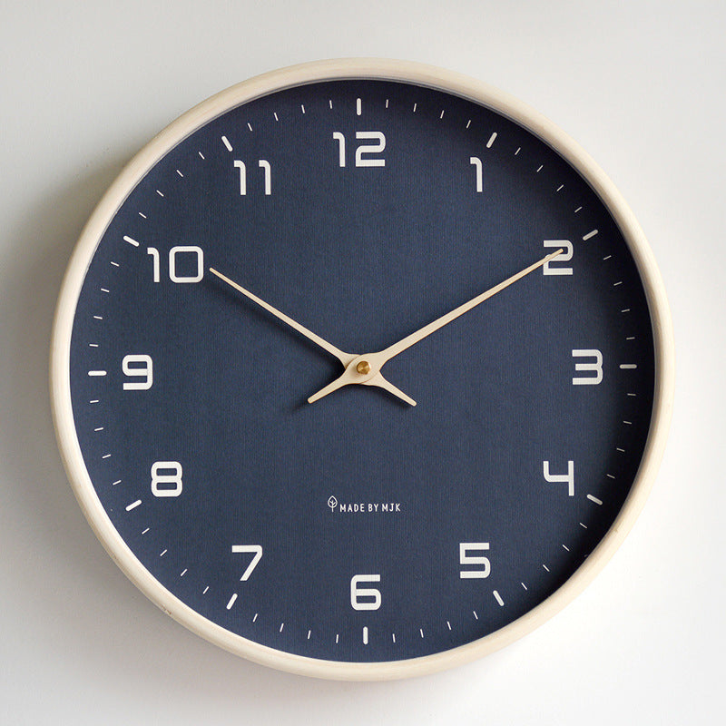 Minimalist Wooden Wall Clock