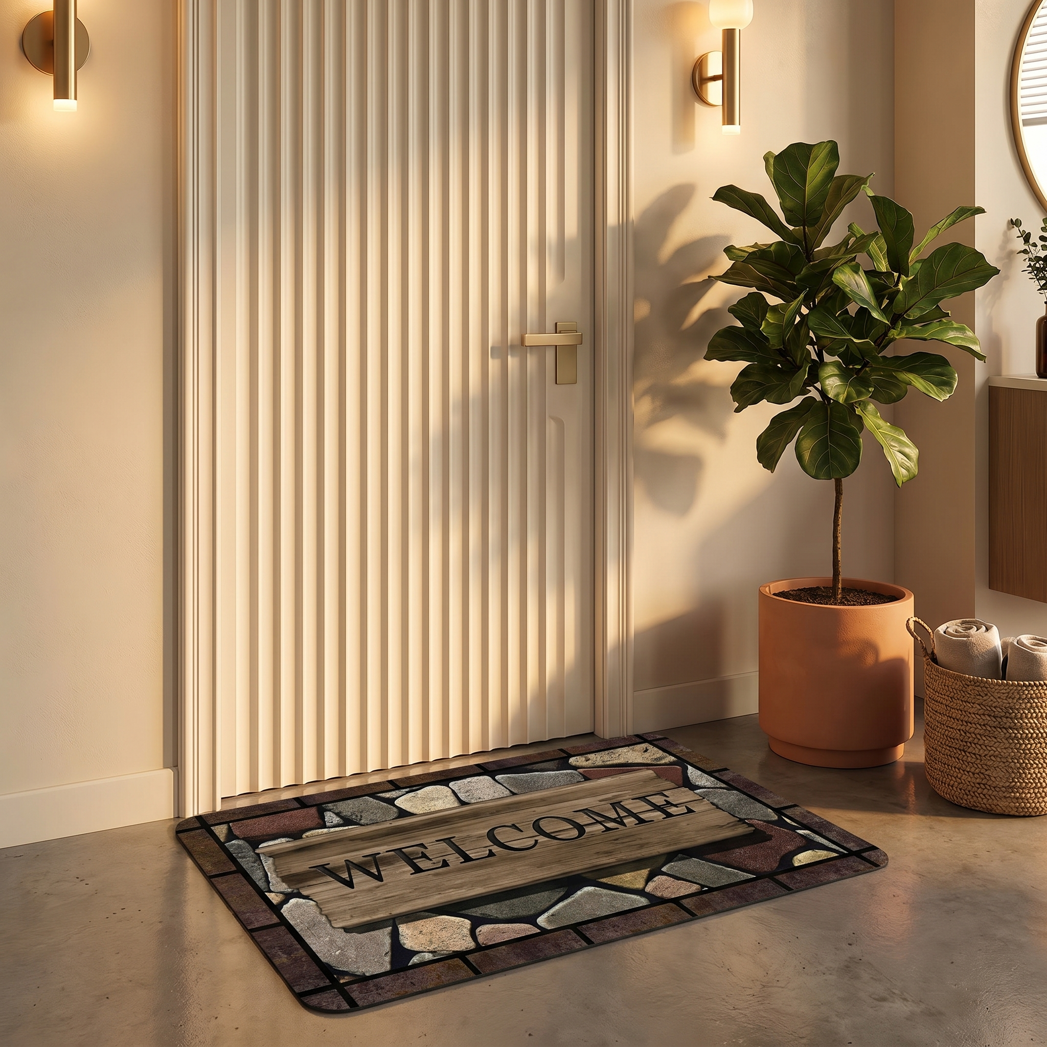 Welcome Door Floor Mat