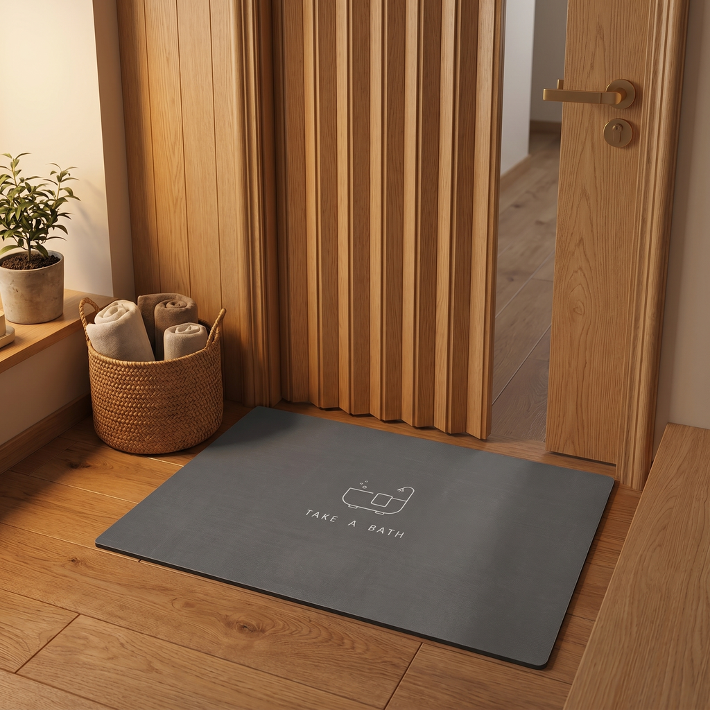 Non-Slip Bathroom Floor Mat