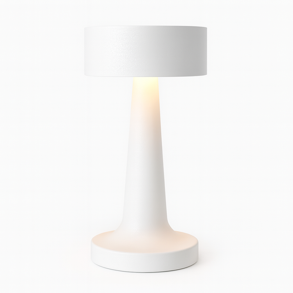 AuraGlow Touch-Control Rechargeable Table Lamp