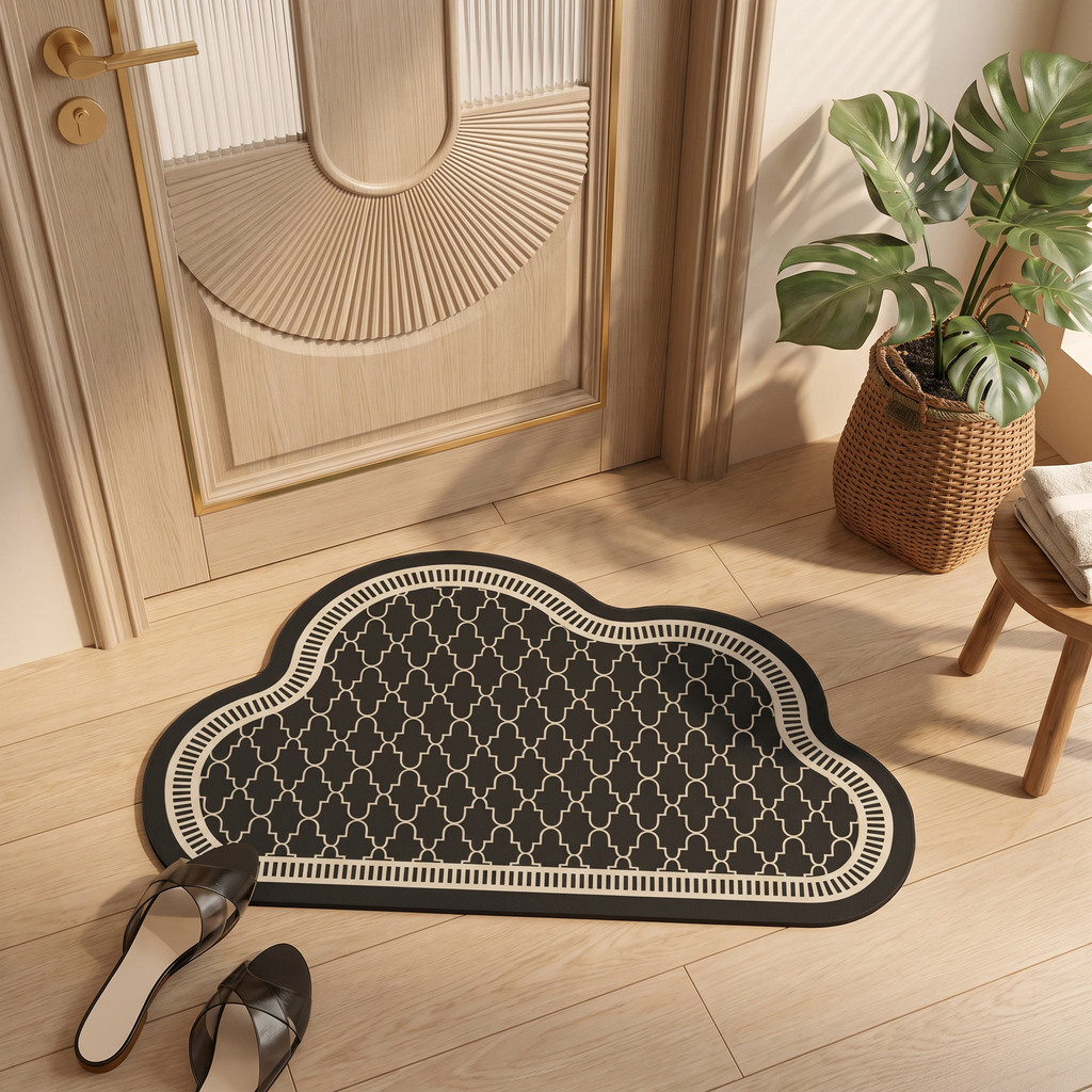 Cloud Shape Bathroom Floor Mat
