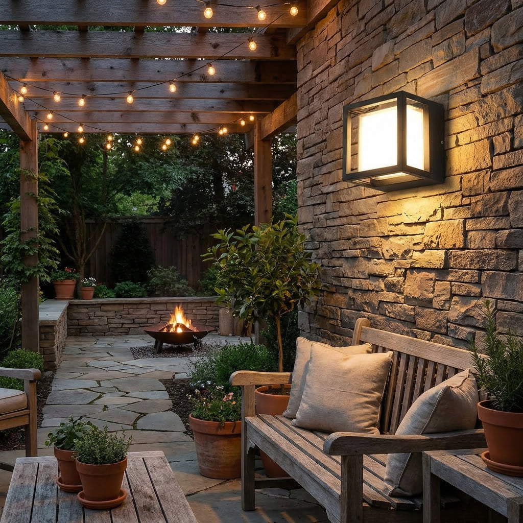 Modern Outdoor LED Wall Light