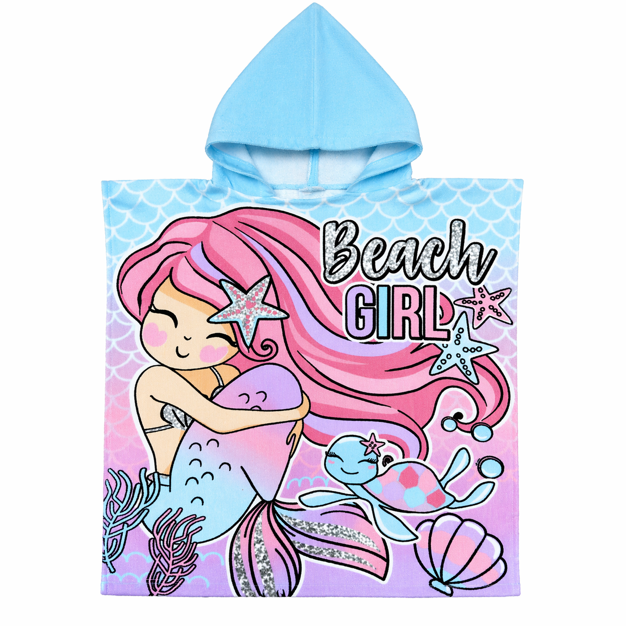 Kids Hooded Bath Towel