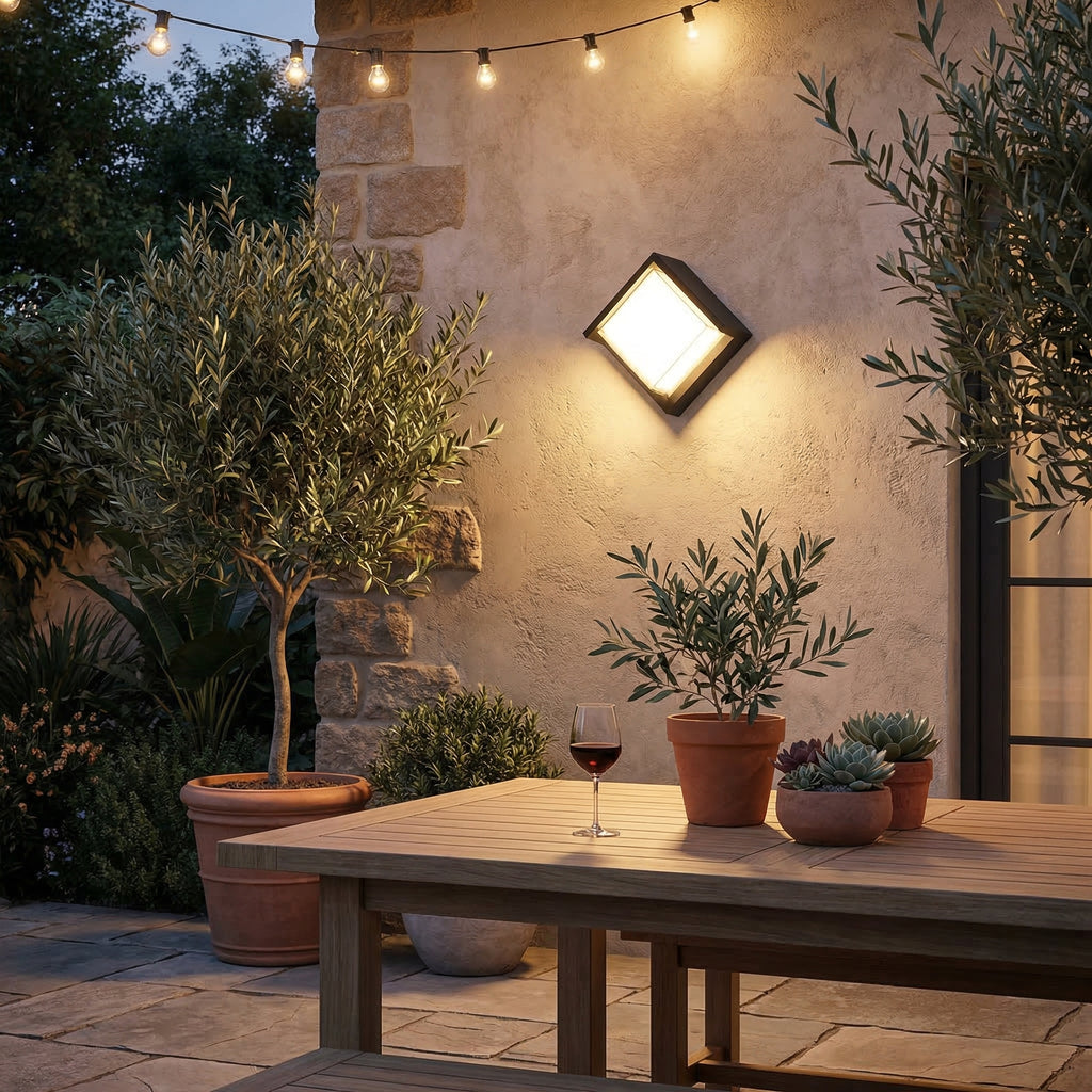 Compact Modern Outdoor Wall Light