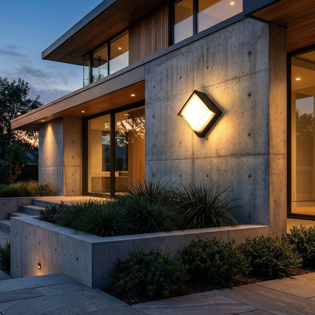 Compact Modern Outdoor Wall Light