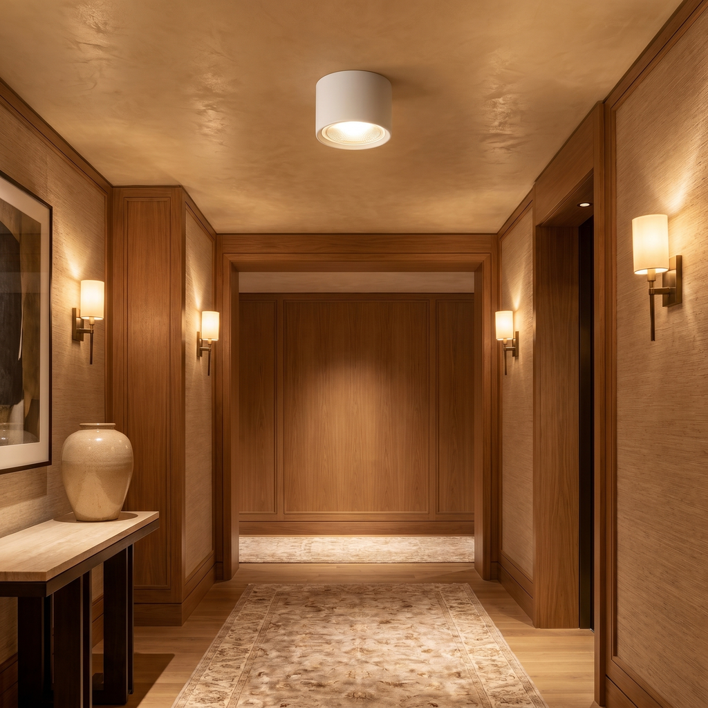 LED Surface Mounted Ceiling Spotlight for Living Room & Indoor Lighting