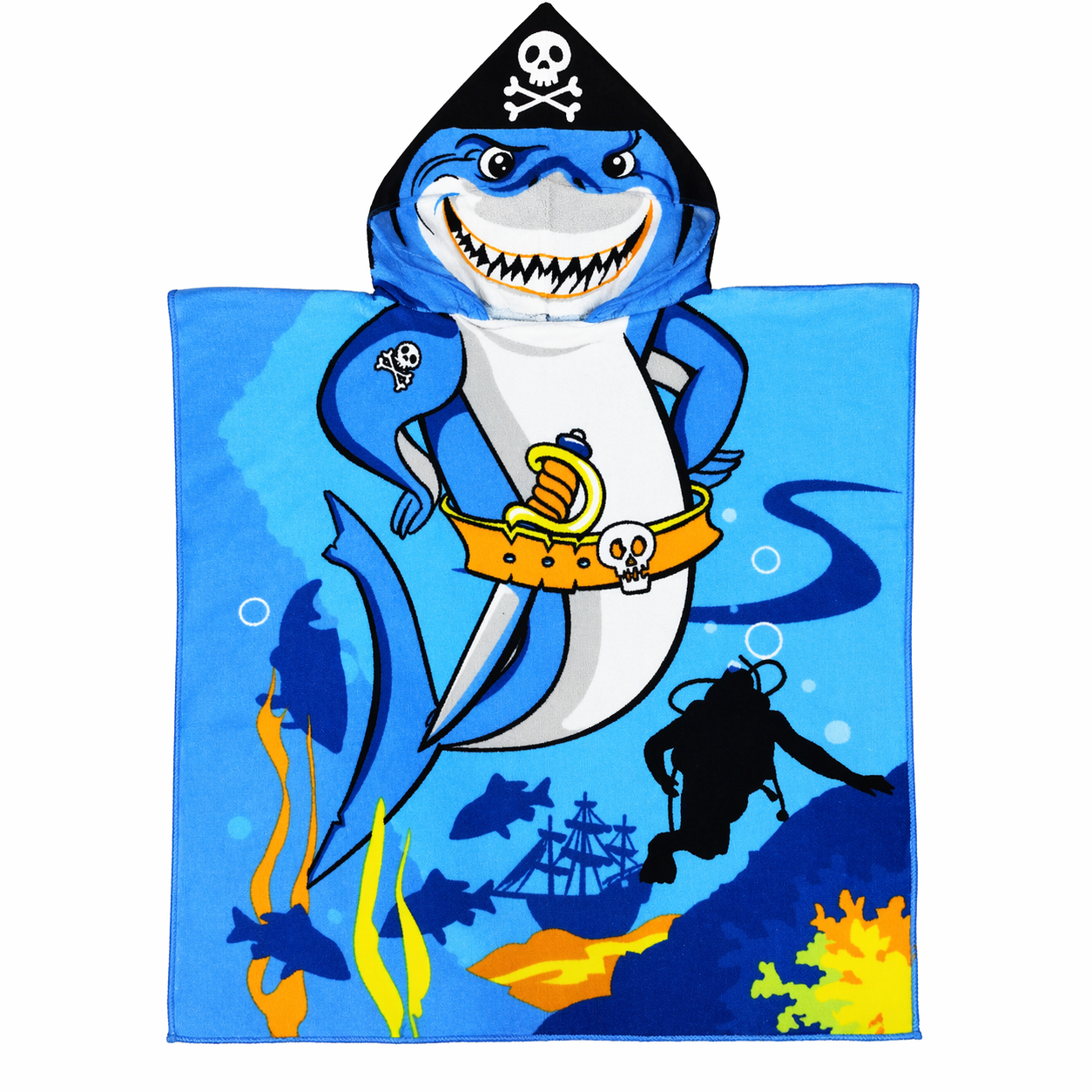 Kids Hooded Bath Towel