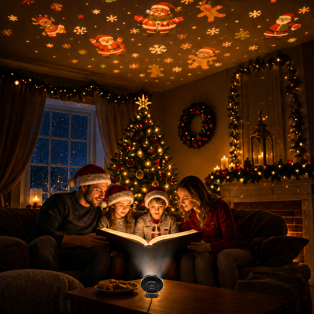 Christmas Light Projector with 10 Scenes for Indoor and Outdoor Use