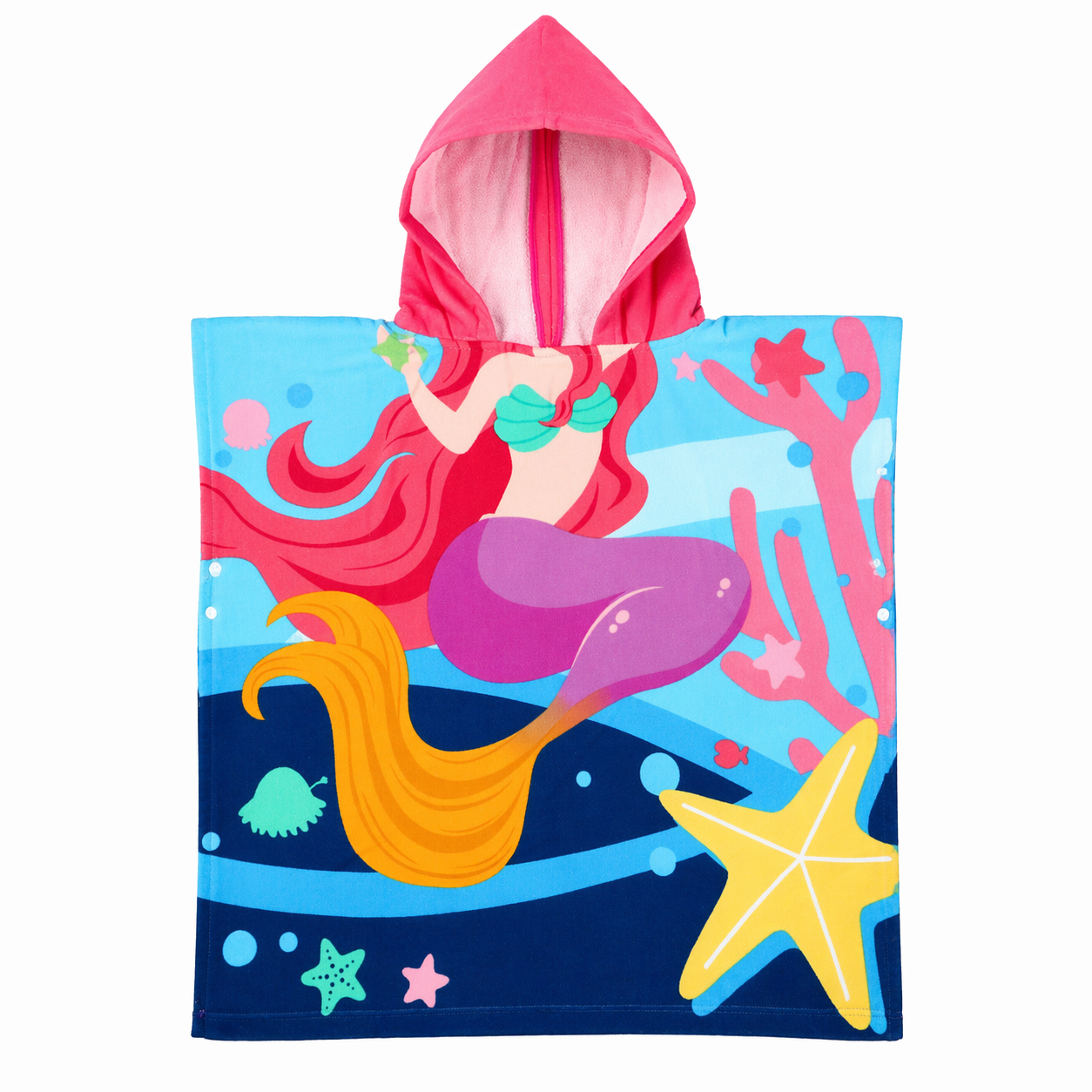 Kids Hooded Bath Towel