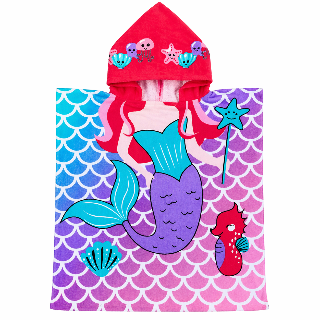 Kids Hooded Bath Towel