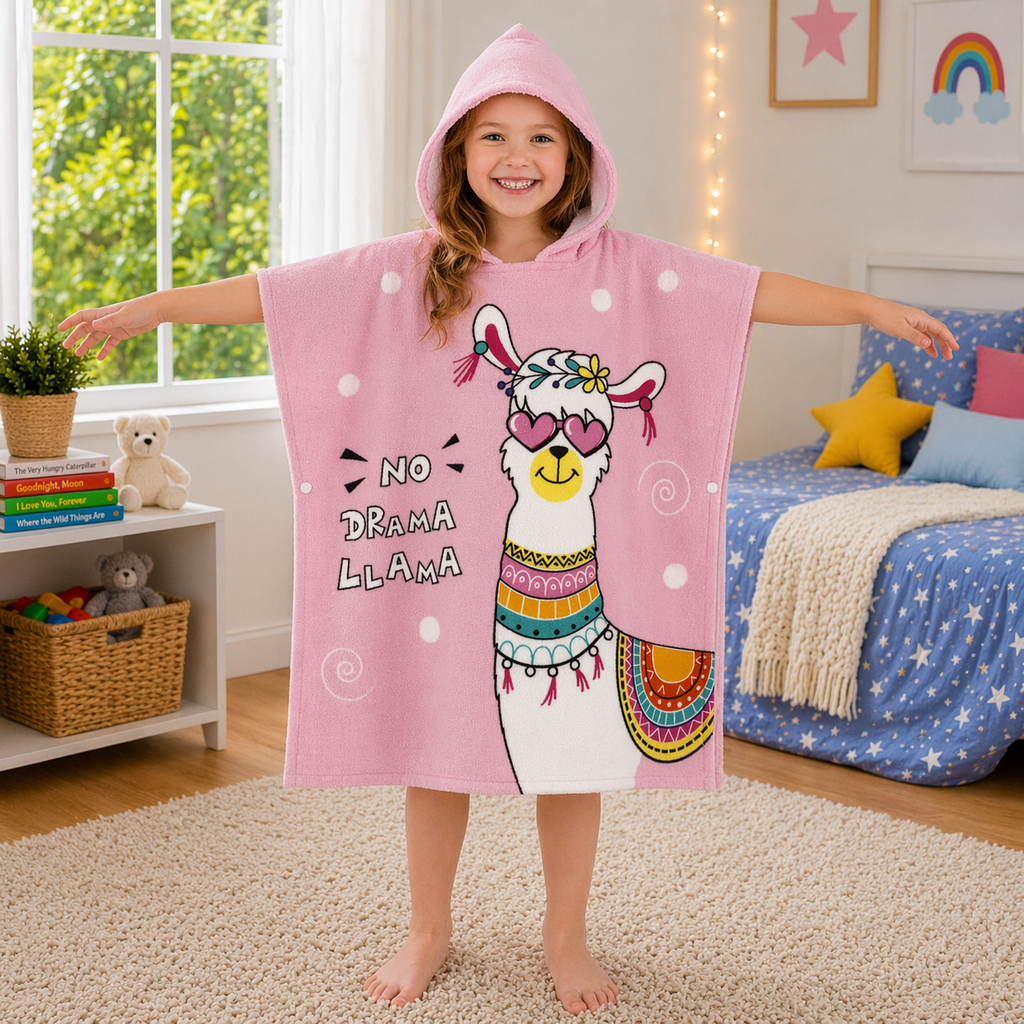 Kids Hooded Bath Towel