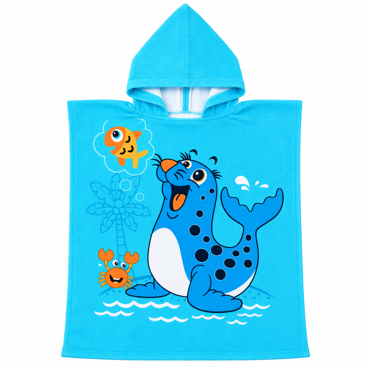 Kids Hooded Bath Towel
