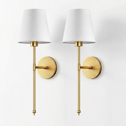 American Style Fabric Wall Lamp