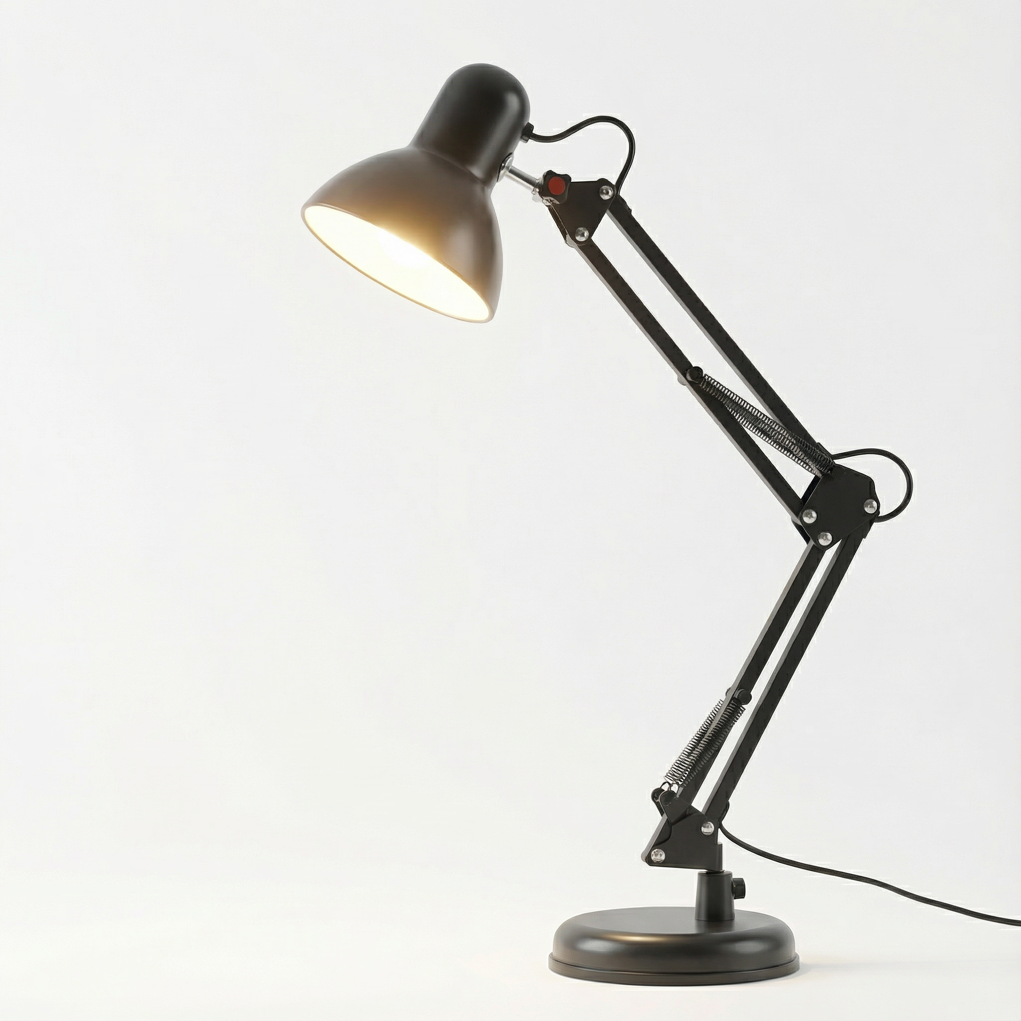 Adjustable Long-Arm Desk Lamp with Folding Arm