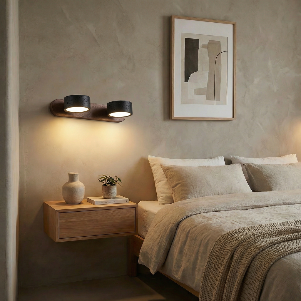 Japanese Minimalist LED Vanity Wall Light