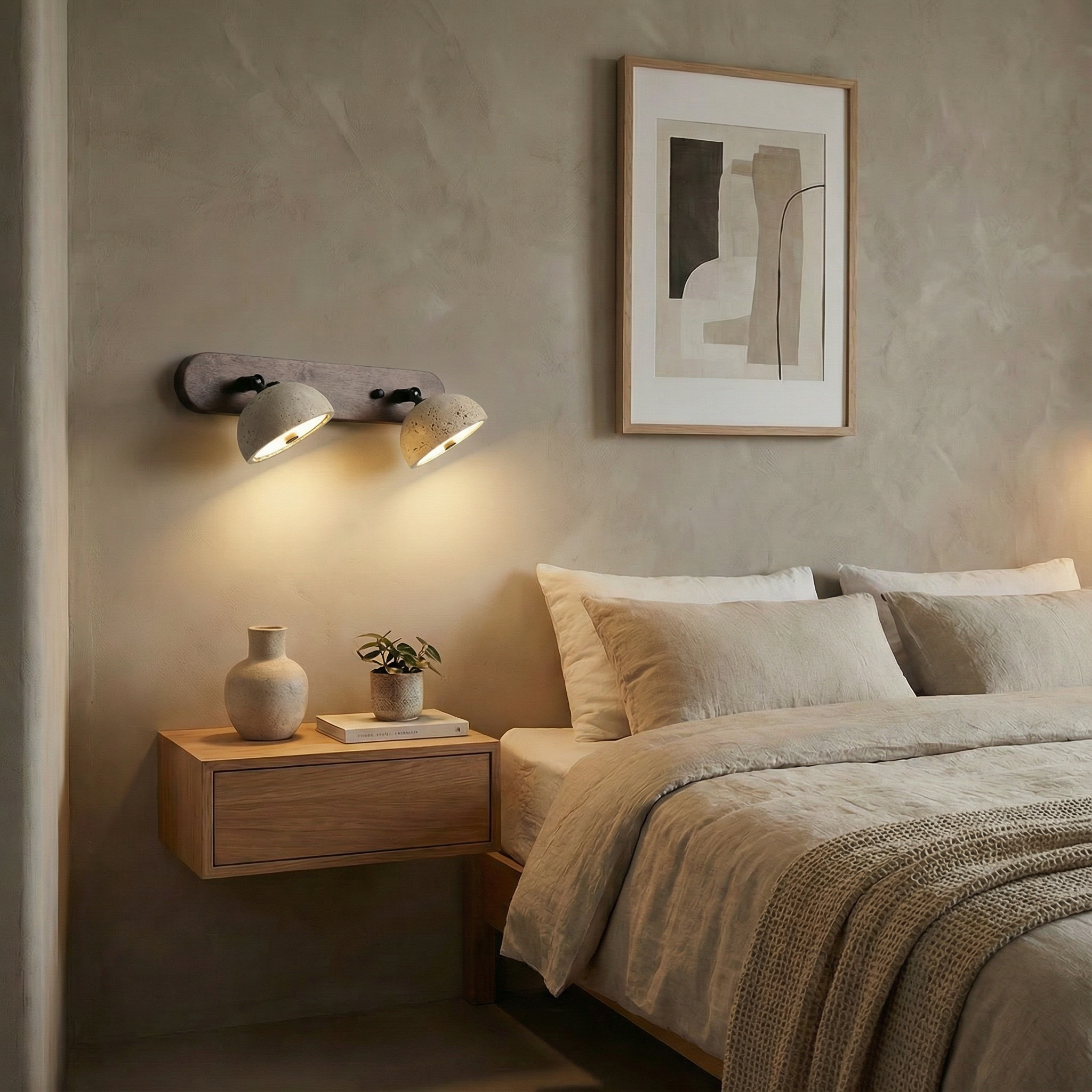 Japanese Minimalist LED Vanity Wall Light