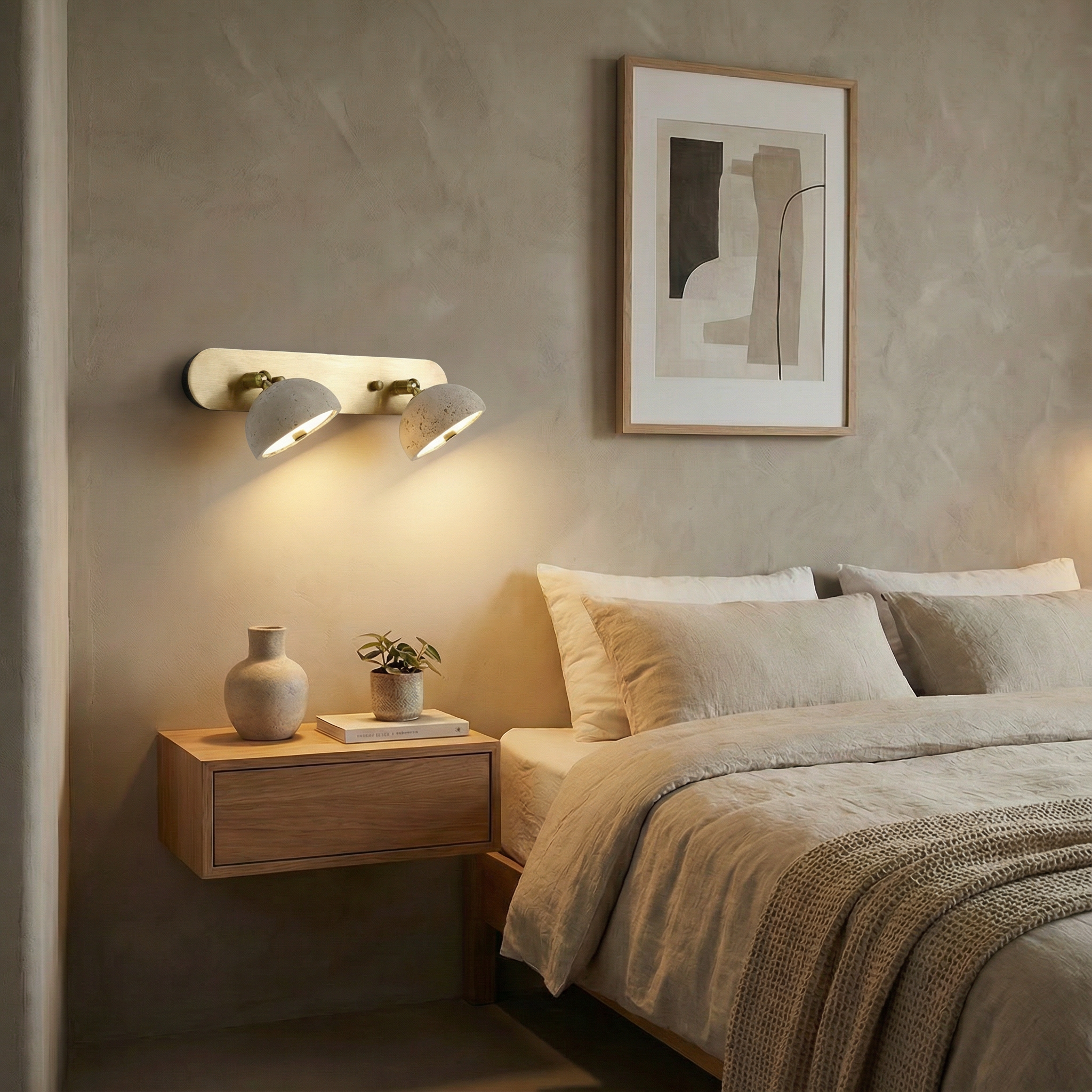 Japanese Minimalist LED Vanity Wall Light