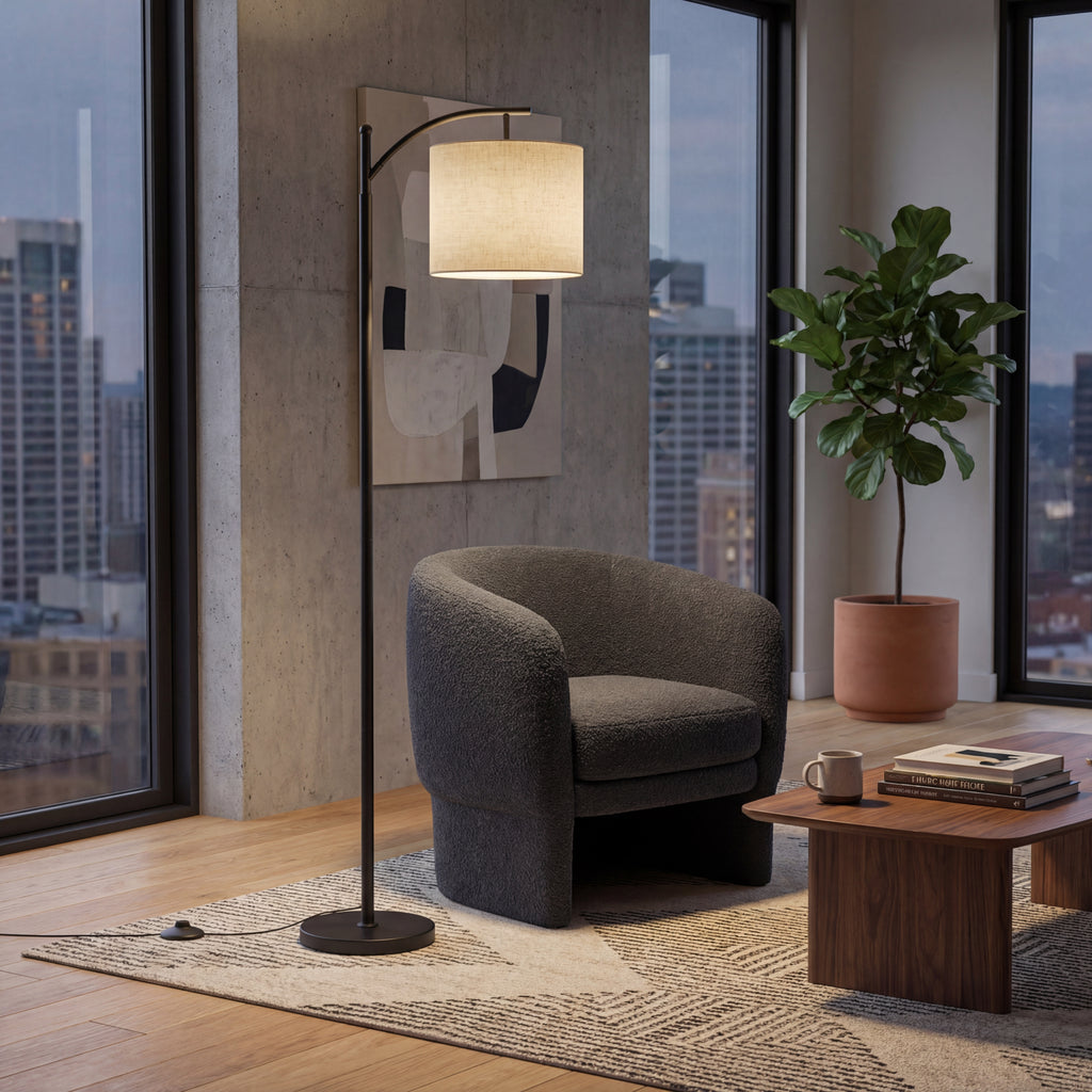 Auralux Smart Bluetooth LED Floor Lamp – Dimmable Ambient Light