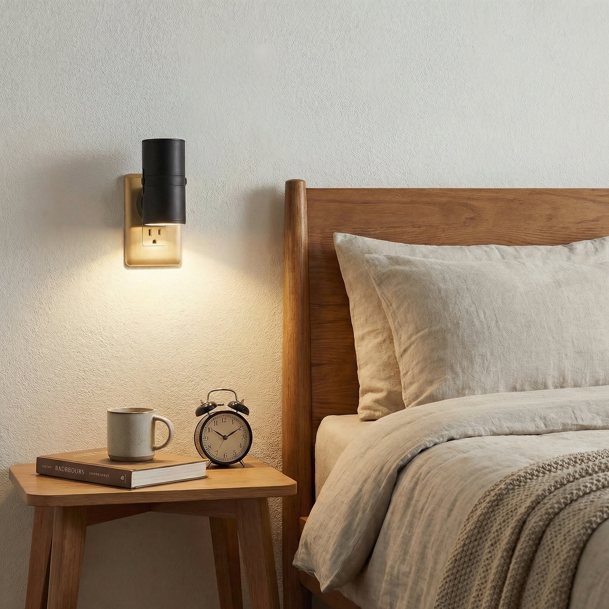 Modern Plug In Cylinder Wall Light