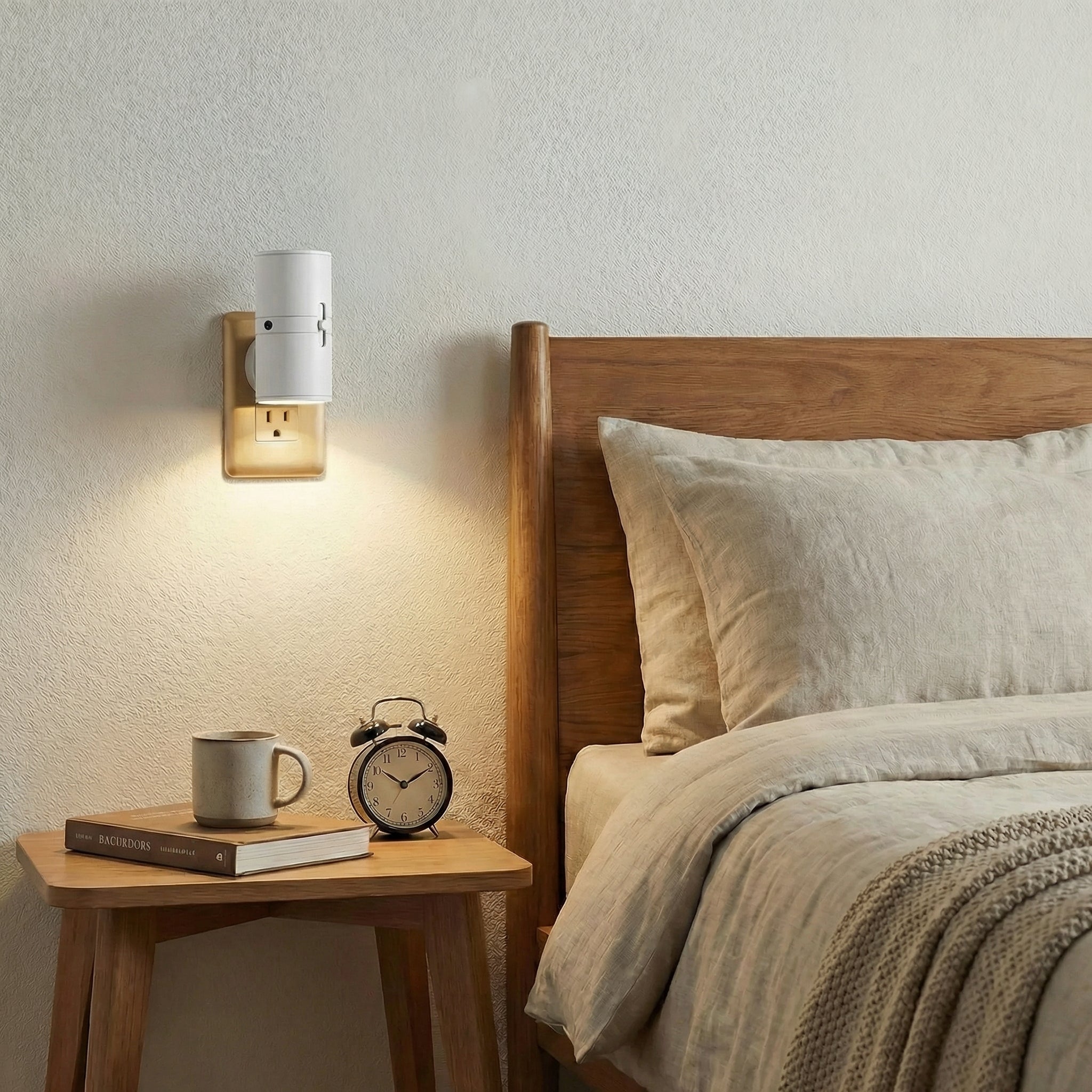 Modern Plug In Cylinder Wall Light