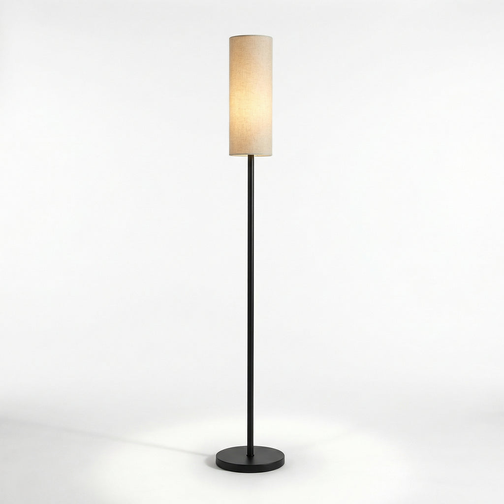 Modern Fabric Shade Floor Lamp