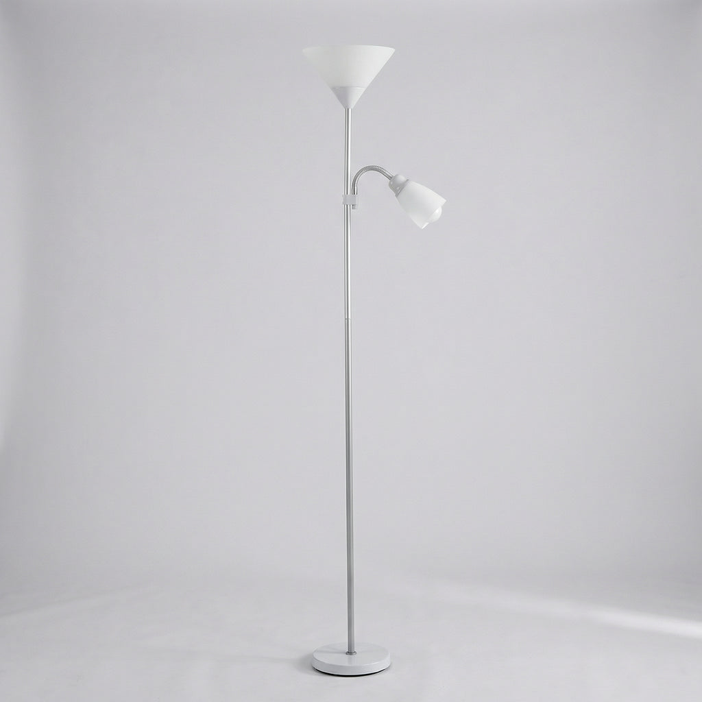 Modern Double-Head Floor Lamp