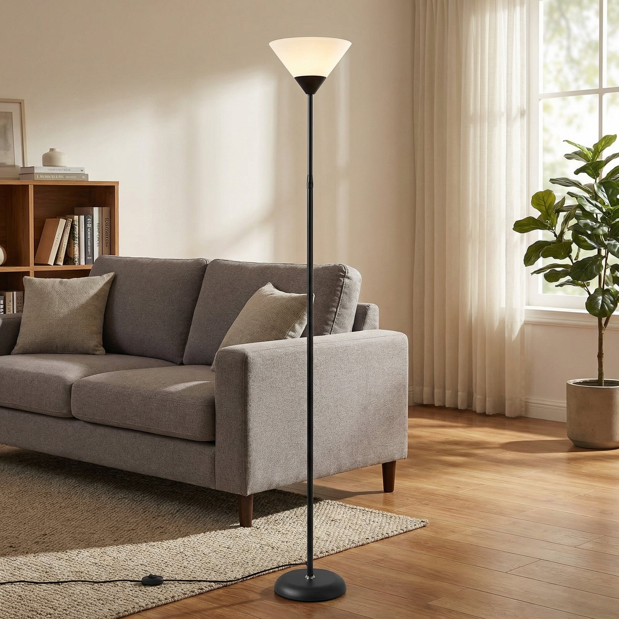 Modern Torchiere Floor Lamp