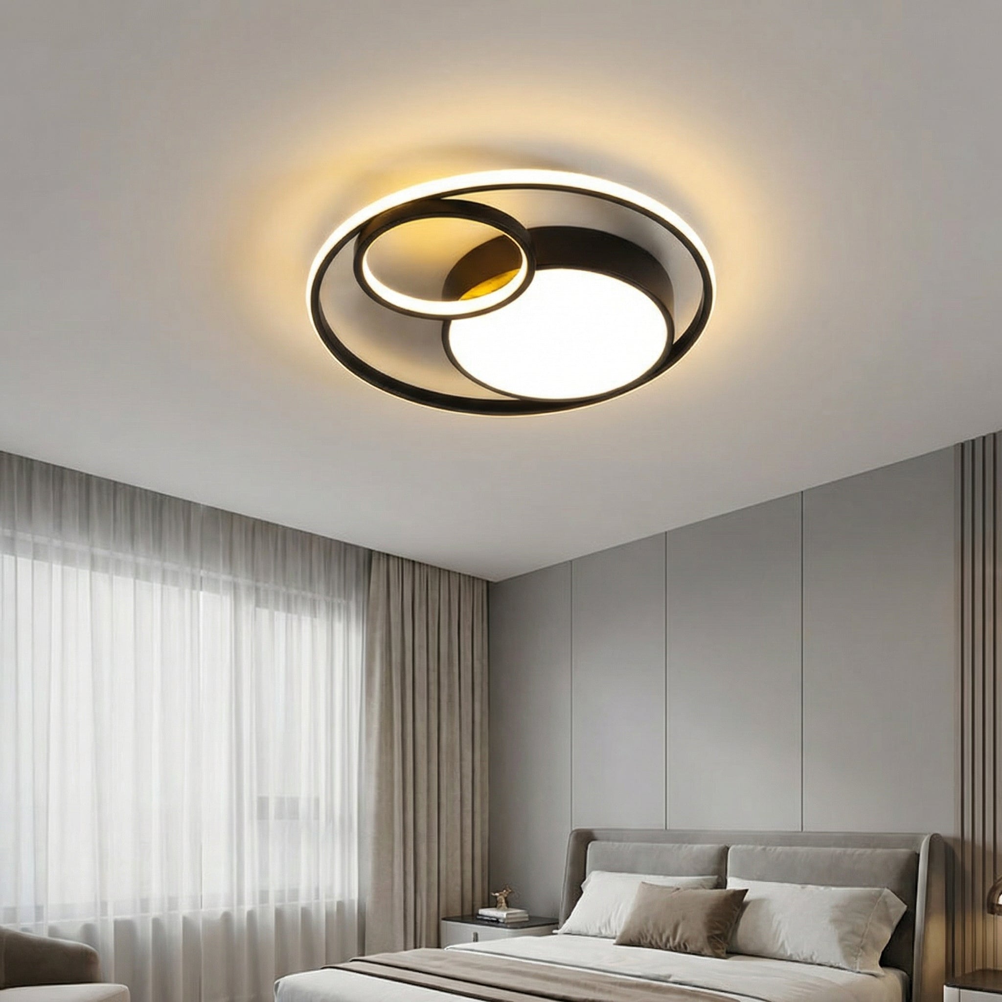 Black Gourd LED Ceiling Ligh