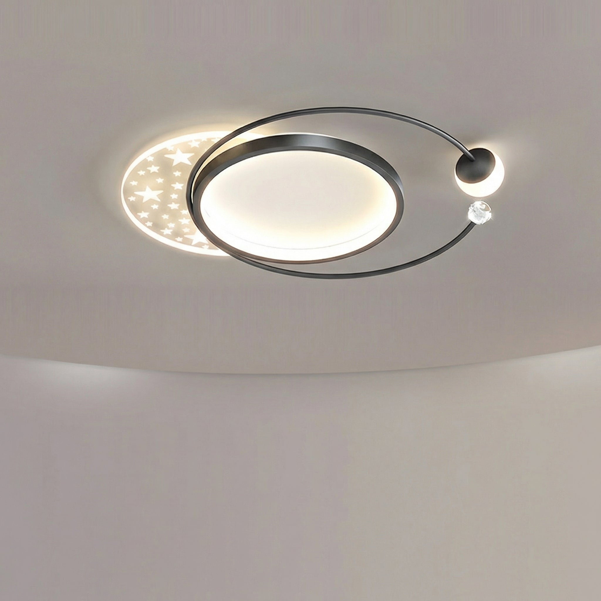 Spherical Orbit LED Ceiling Light 52CM