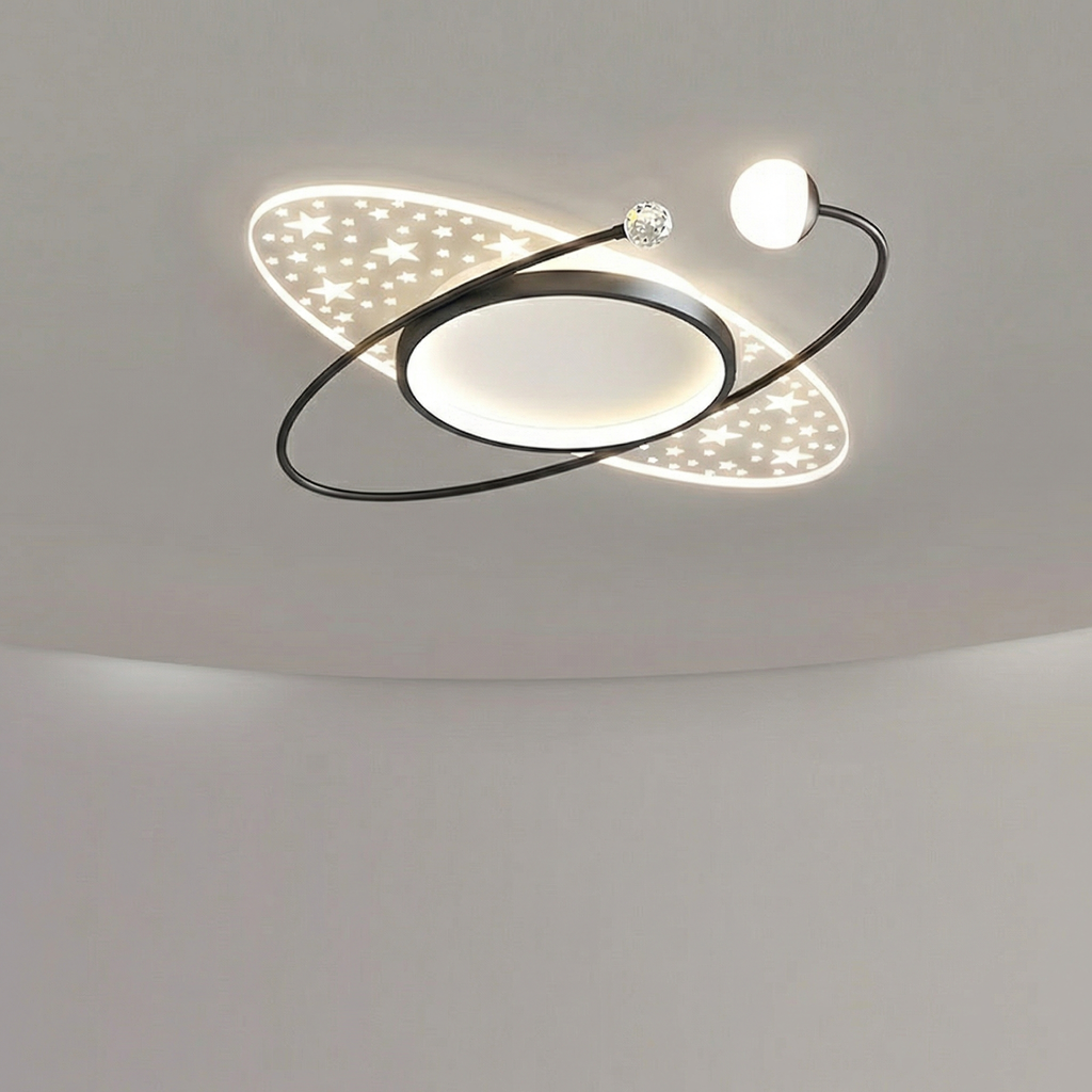 Oval Star Orbit LED Ceiling Light